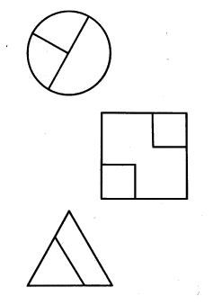 Игры, задания и упражнения для развития памяти - Круг, треугольник и квадрат