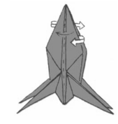 Ракета Оригами для детей